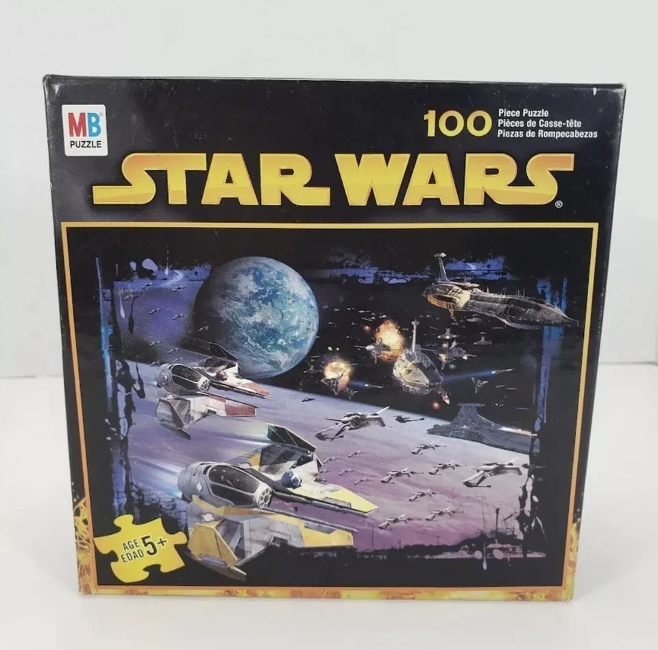 2005 Star Wars Space Battle 100pc MB Puzzle