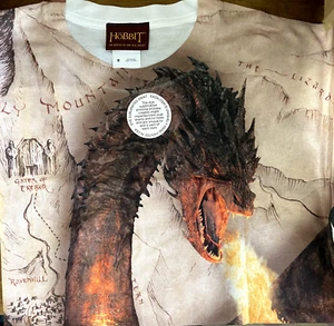 Hobbit Battle of the Five Armies Ltd Ed Opening Date Sublimation Print T-Shirt - Picture 1 of 5