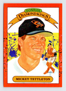 1990 Donruss Card, #5 Mickey Tettleton, Baltimore Orioles, Diamond Kings