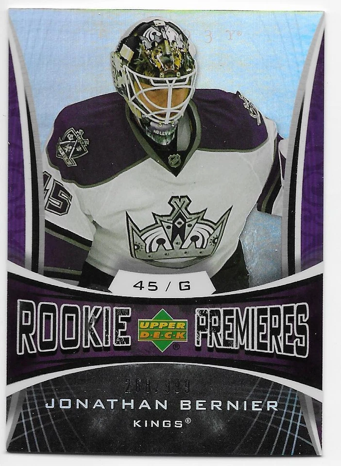 07/08 UPPER DECK TRILOGY ROOKIES RC Hockey /999 (#121-180) U-Pick From List - Image 1 of 1