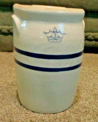 Batidora de mantequilla Robinson Ransbottom #3 Blue Crown Foto 1 de 4