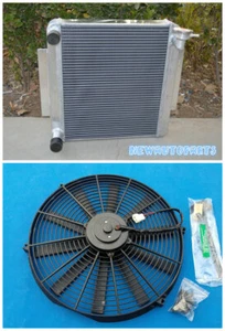 ALUMINUM RADIATOR + FAN FOR 1973-1978 77 TOYOTA CELICA GT TA22 TA23 2T 1.6L MT - Bild 1 von 6