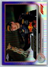 2022 Topps Chrome F1 Purple 2021 Driver Of The Day Max Verstappen /399