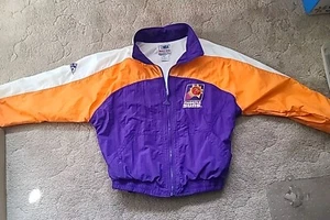 Vintage 90s NBA Phoenix Suns Winter Full Zipper Jacket/Puffer Men’s M Apex ONE - Picture 1 of 12