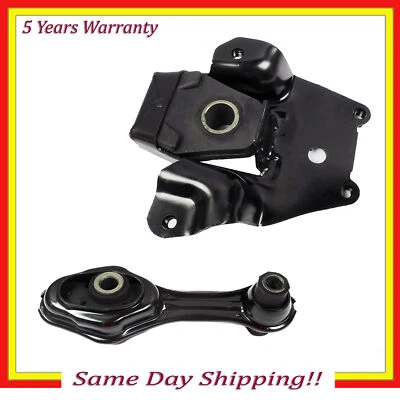 For 96-02 Pontiac Sunfire Chevrolet Cavalier 2.4L Motor & Trans. Mount Set 2PCS - Image 1 of 4