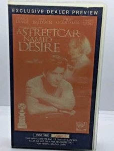 Exclusive Dealer Preview VHS - A Streetcar Named Desire 1995 - EDP - Picture 1 of 3
