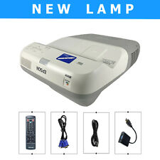 New Lamp - Ultra Short Throw Epson BrightLink 455wi 3Lcd Projector Hdmi w/Bundle
