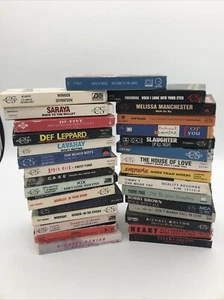Lot 31 Cassette Tape Singles 80s-90s Winger Guns and Roses Debbie Gibson Vixen - Picture 1 of 9