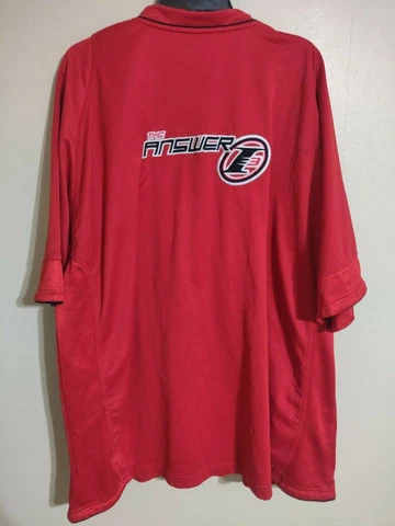 Allen Iverson I3 "The Truth" Reebok S/S Shooting Warmup Jacket Shirt - Men's 3XL Cover