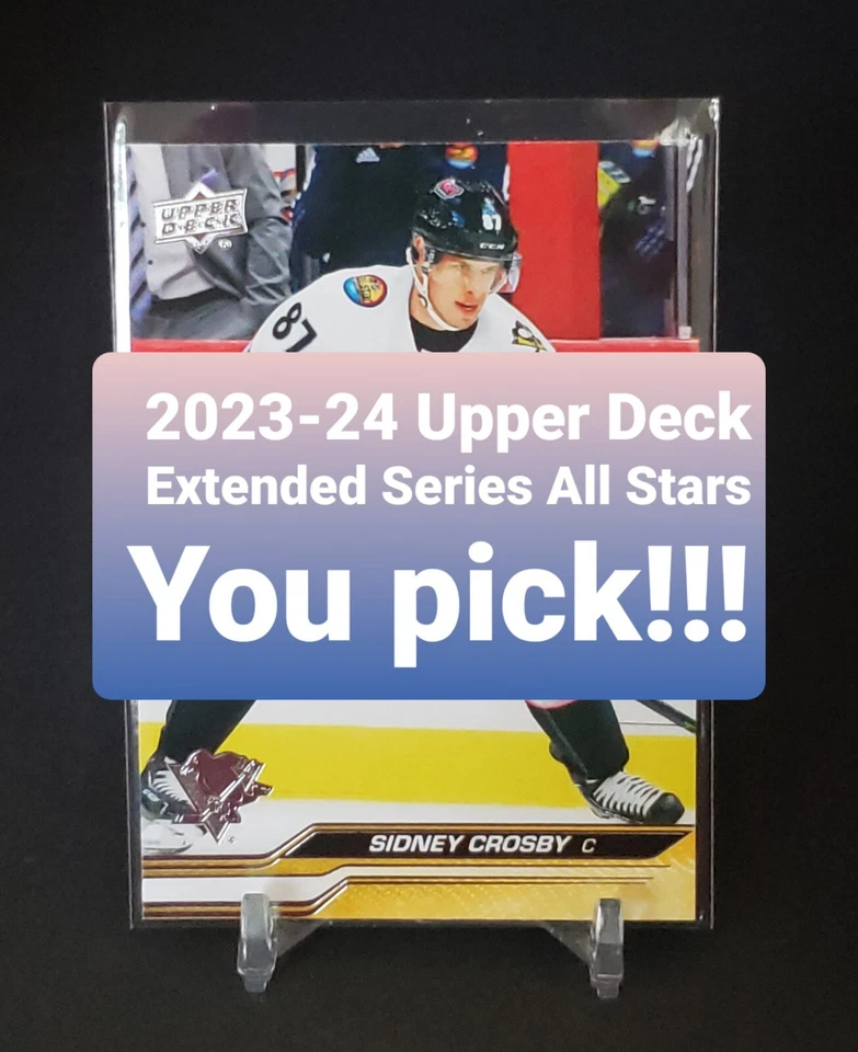 2023-24 Upper Deck Extended Series All Stars You PIck!!! - Image 1 of 1