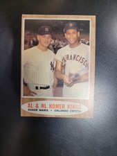 1962 A.L. & N.L. Homer Kings Card 401