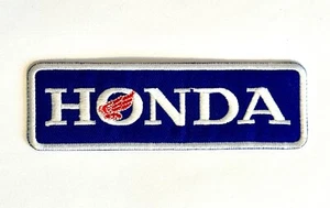 Embroidered Patch - Honda - Motorcycles - Racing - NEW - Iron-on/Sew-on - Picture 1 of 2