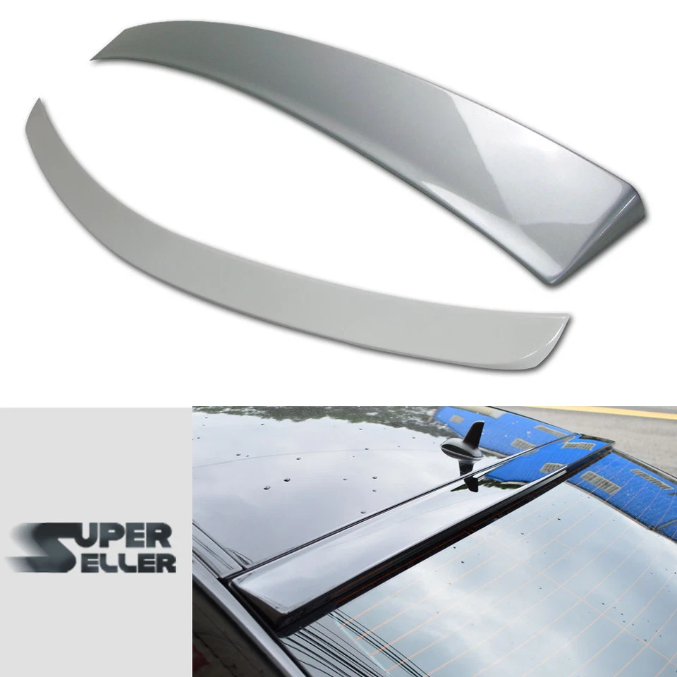 Painted Fits Mercedes Benz C204 Coupe A Trunk + OE Roof Spoiler C250 C350 - Image 1 of 1