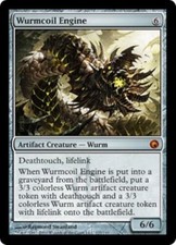WOTC MtG Scars of Mirrodin Wurmcoil Engine (R) NM