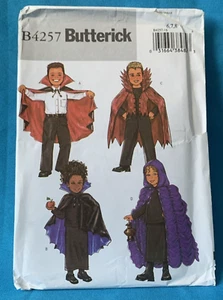 BUTTERICK B4257 CHILD'S SIZE 6-8 Capes Halloween Costume - Bild 1 von 3