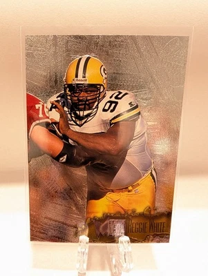 1996 Fleer/Skybox Metal  #46 Reggie White- Green Bay Packers - Image 1 of 2