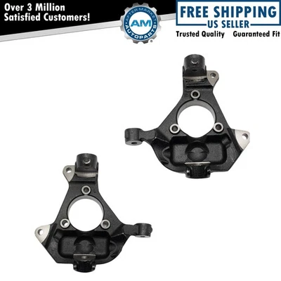 Front Suspension Steering Knuckle Spindle LH RH Pair 2pc for Sierra Tahoe Yukon - Image 1 of 3