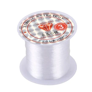 Schmucksachen Gewinde 0.3mm Durchmeser Klar Nylon Angelschnur Spool 17 Lbs1849 - Bild 1 von 9