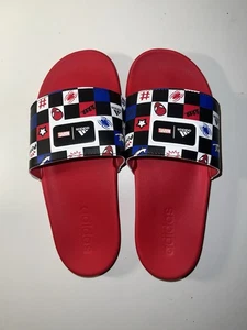 Adidas Adilette Comfort Slides x Disney Marvel Spider-Man bambino taglia 6 - Foto 1 di 7