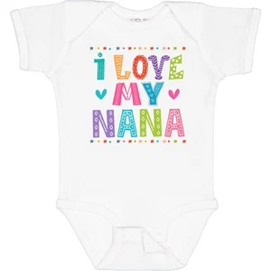 Inktastic I Love My Nana Grandkids Infant Creeper Grandchild Loves Me Girls Hws - Picture 1 of 8