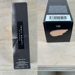 Base líquida Fenty Beauty Pro Filt’r suave mate de larga duración #120 ~ 1,08 fl oz - Imagen 1 de 5