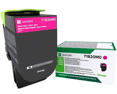 Lexmark 71B20M0 / 071B20M0 Toner magenta - Bild 1 von 4