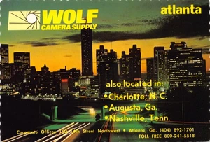 GA~GEORGIA~ATLANTA~WOLF CAMERA SUPPLY~150 14TH STREET NW~CONTINENTAL - Picture 1 of 3