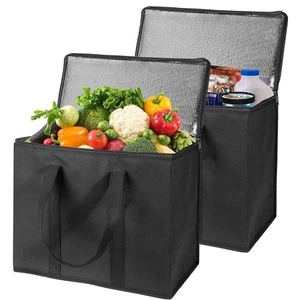Waterproof Food Delivery Bag Extra Large Insulated Cooler Cool Bag  Food - Picture 1 of 10