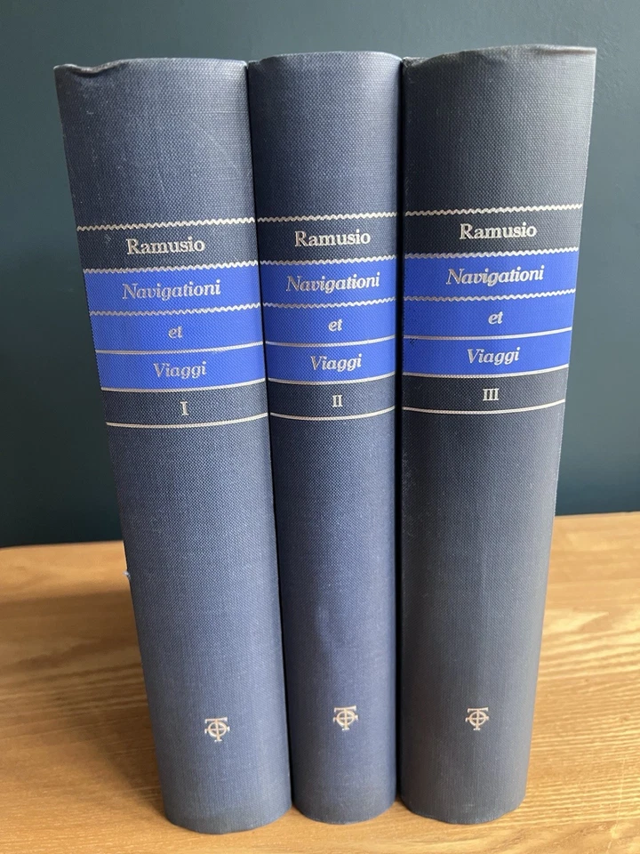 DELLE NAVIGATIONI ET VIAGGI, Gio. Battista Ramusio (Venice 1563) - Image 1 of 4
