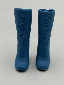 Disney Elsa Anna bottes bleues chaussures poupée Olafs Frozen Adventure 12" Barbie - Photo 1/6
