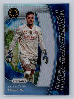 2025 Panini Prizm FIFA World Cup - Ederson #19 Inter-Continental Silver Prizm - Image 1 of 2