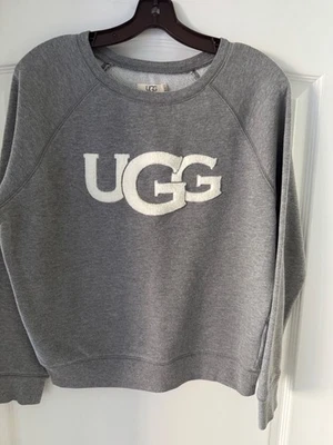 Sudadera gris para mujer Uggs talla pequeña Foto 1 de 4