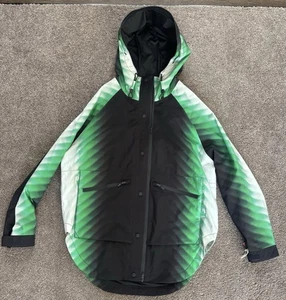 Free People Movement Singing in the Rain Printed Jacket Alien Combo Size Large - Bild 1 von 9