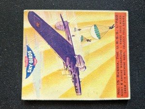 1941 Goudey Sky Birds # 15 Russia. U.R.S.S. L-760 (VG/EX)