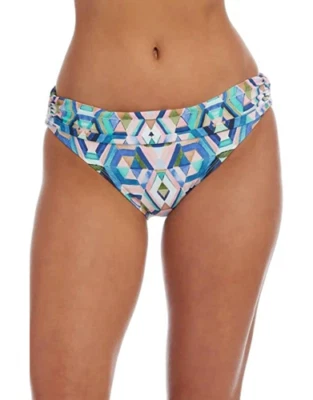 La Blanca Women's  Riviera Renewal Shirred Banded Hipster Bikini Bottom size 16 - Image 1 of 4