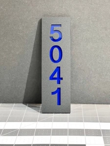 Personalized House Numbers – Laser Cut Door Sign for Home Address - Picture 1 of 10