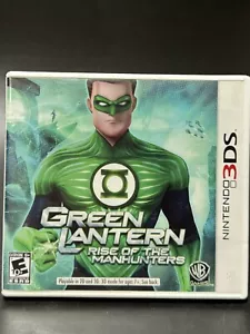 Lanterna Verde: L'Ascesa dei Manhunters (Nintendo 3DS, 2011) CIB testato - Foto 1 di 3