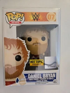 Funko Daniel Bryan Pop WWE Hot Topic Exclusive Rare Vaulted - Picture 1 of 4