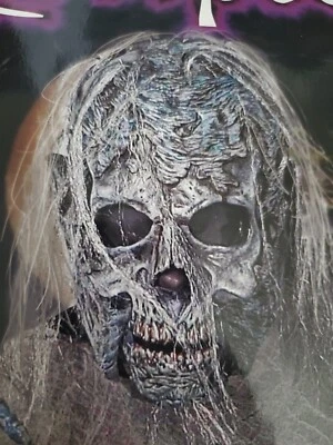 The Dark Ghoul Mask HALLOWEEN Costume cinema secrets creepeez collection rare  - Image 1 of 4
