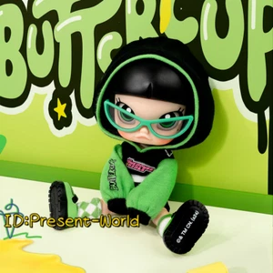 POPMART MOLLY × Modellino The Powerpuff Girls Series Buttercup 5,1" BJD Toys - Foto 1 di 10