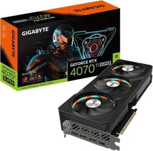 GIGABYTE RTX 4070 Ti SUPER GAMING OC 16G Video Card GV-N407TSGAMING OC-16GD New - Picture 1 of 8
