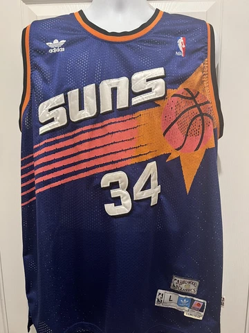 Vintage ADIDAS Charles Barkley 1993-1994 Phoenix Suns #34 Jersey Large Cover