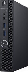 Dell 3070 Micro PC  9th Gen intel Core i5, 8GB RAM 256GB M.2 SSD Win 11 Pro PSU