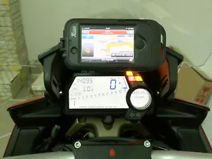 GoPro Smartphone GPS Navigator Stand for Ducati Multistrada 1200 2010-13 - Picture 1 of 8