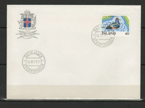 Islande 1977 FDC oiseaux canard oblit. Reykjavik /L4688 - Picture 1 of 1