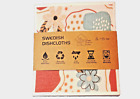 Swedish Dishcloth (10) Pack - Oversized, Assorted Prints, Reusable & Compostable