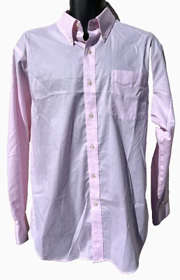 Camisa de vestir Lauren Ralph Lauren para hombre manga larga botón delantero algodón 17 34/35 Foto 1 de 4