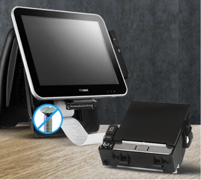 PosBank IMPREX All in One POS  Win 10 Core i5 4GB Ram & SSD 64/120GB   "A" Grade - Image 1 of 4