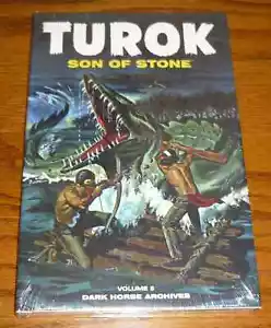 Turok Archives Volume 5, SEALED, Dark Horse, DELL, Son Of Stone, Hardcover DINOs - Picture 1 of 1