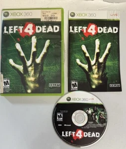 LEFT 4 DEAD XBOX 360 Complete CIB Free Ship USA Backwards Comp DELISTED - Picture 1 of 7
